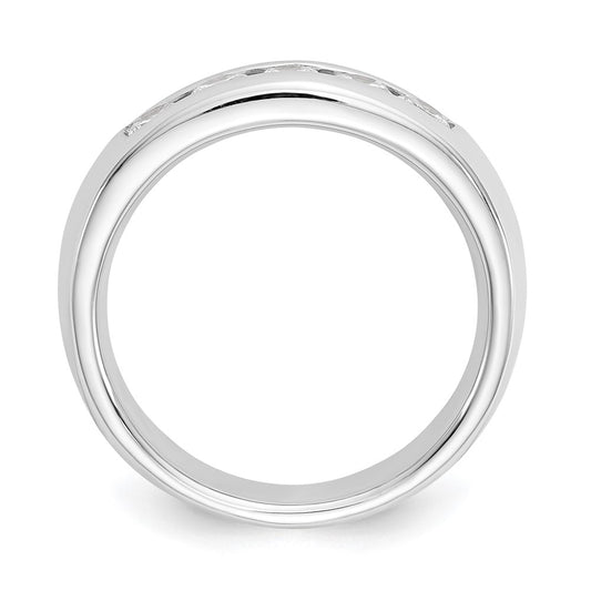 Buy 14K White Gold 5-Stone Diamond Band - 5/8 Carat, Stylish Luxury Ring