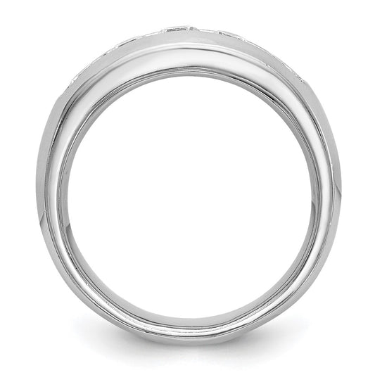 Buy Stylish 14K White Gold 5-Stone Diamond Band - 1 Carat Total Weight