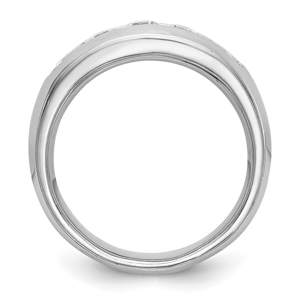 Buy Exclusive 14K White Gold 5-Stone Band for 3.7mm Round Stones