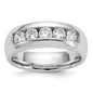 Buy Stylish 14K White Gold 5-Stone Diamond Band - 1 Carat Total Weight-1