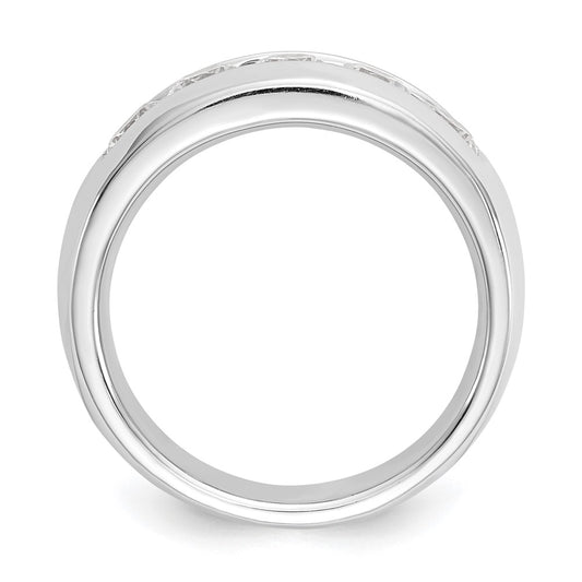 Buy 14K White Gold 5-Stone Diamond Band - 1.2 Carats, Stylish Luxury Jewelry