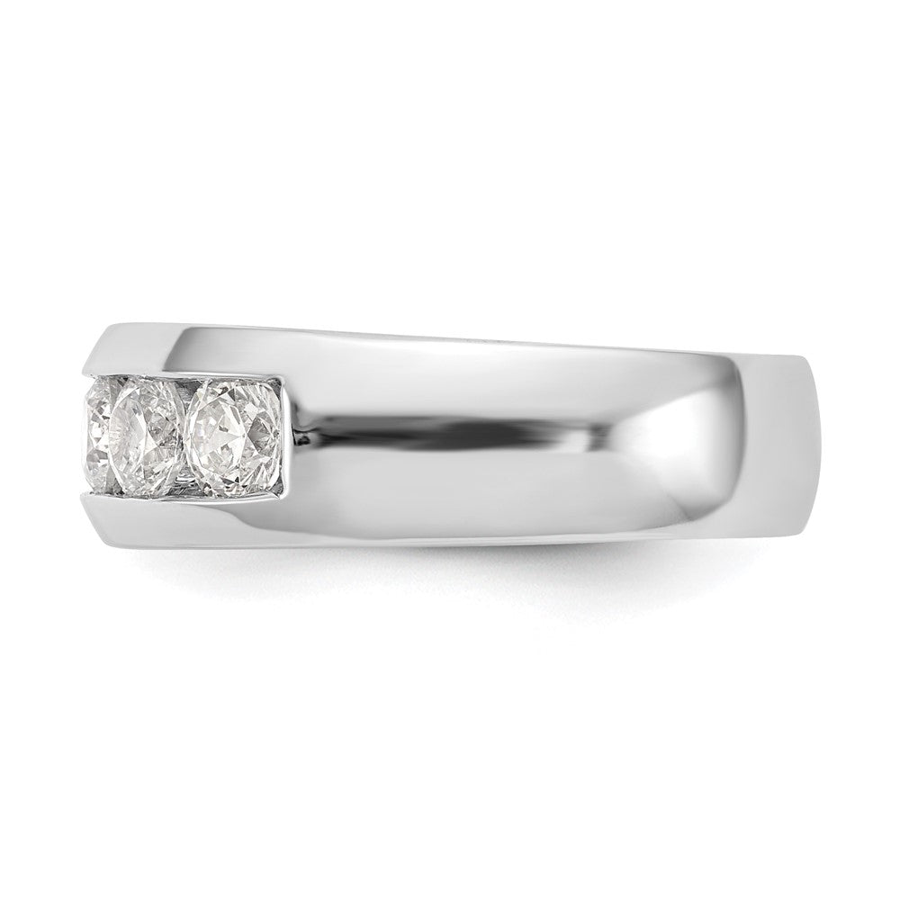 Buy 14K White Gold 5-Stone Diamond Band - 1.2 Carats, Stylish Luxury Jewelry