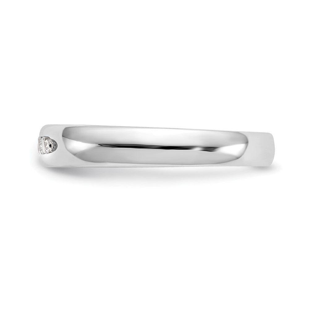 Buy Exclusive 14K White Gold 5-Stone Diamond Band with 1/6 Carat Luxury Sparkle