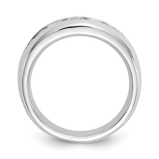 Buy Exclusive 14K White Gold 5-Stone Diamond Band - 3/4 Carat, Stylish Value