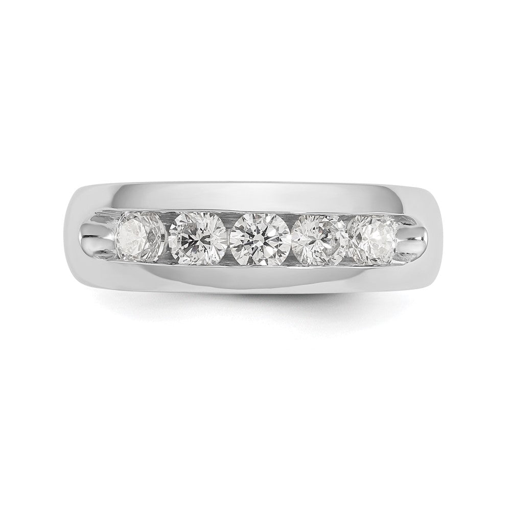 Buy Exclusive 14K White Gold 5-Stone Diamond Band - 3/4 Carat, Stylish Value