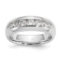Buy Exclusive 14K White Gold Open Channel Band Mounting for 5-Stone Setting-1
