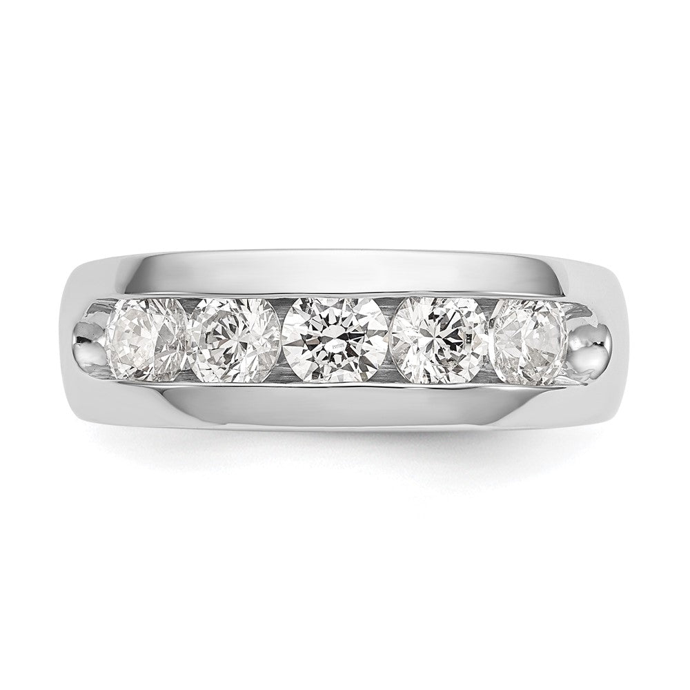 Buy Exclusive 14K White Gold 5-Stone Diamond Band - 1.2 Carats, Stylish & Affordable
