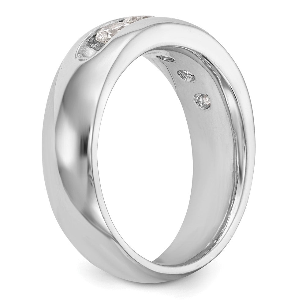 Buy Exclusive 14K White Gold 5-Stone Diamond Band - 1.2 Carats, Stylish & Affordable