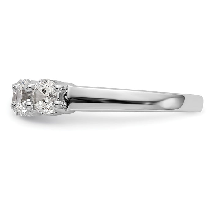 Exclusive 14K White Gold 5-Stone Diamond Band - 1.3 Carat Luxury Value-3