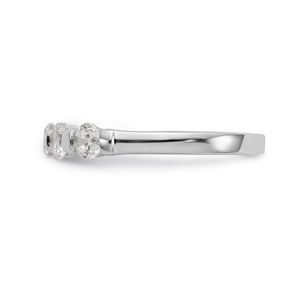 Buy Exclusive 14K White Gold 5-Stone Diamond Band Mounting - Stylish & Affordable