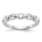 Buy Stylish 14K White Gold 5-Stone Diamond Band - 1 Carat Total Weight-1