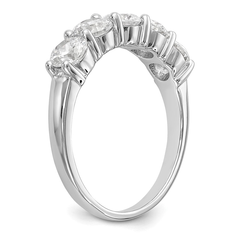 Exclusive 14K White Gold 5-Stone Diamond Band - 1.65 Carat Luxury Value