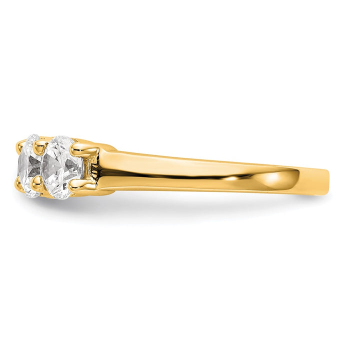 Buy Exclusive 14K Gold 5-Stone Diamond Band Setting, 4.5mm Round, Stylish Design-3