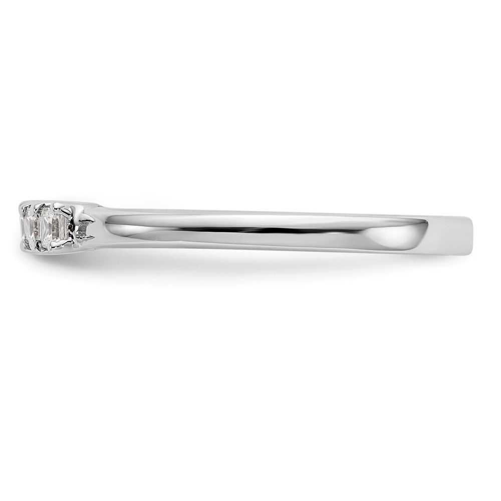 Buy Exclusive 14K White Gold 5-Stone Diamond Band Setting for 5 Princess Cuts
