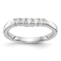 Buy Exclusive 14K White Gold 5-Stone Diamond Band - 1/3 Carat Luxury Value-1