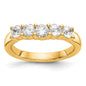 Buy Stylish 14K Yellow Gold 5-Stone Diamond Band Setting - Affordable Luxury-2