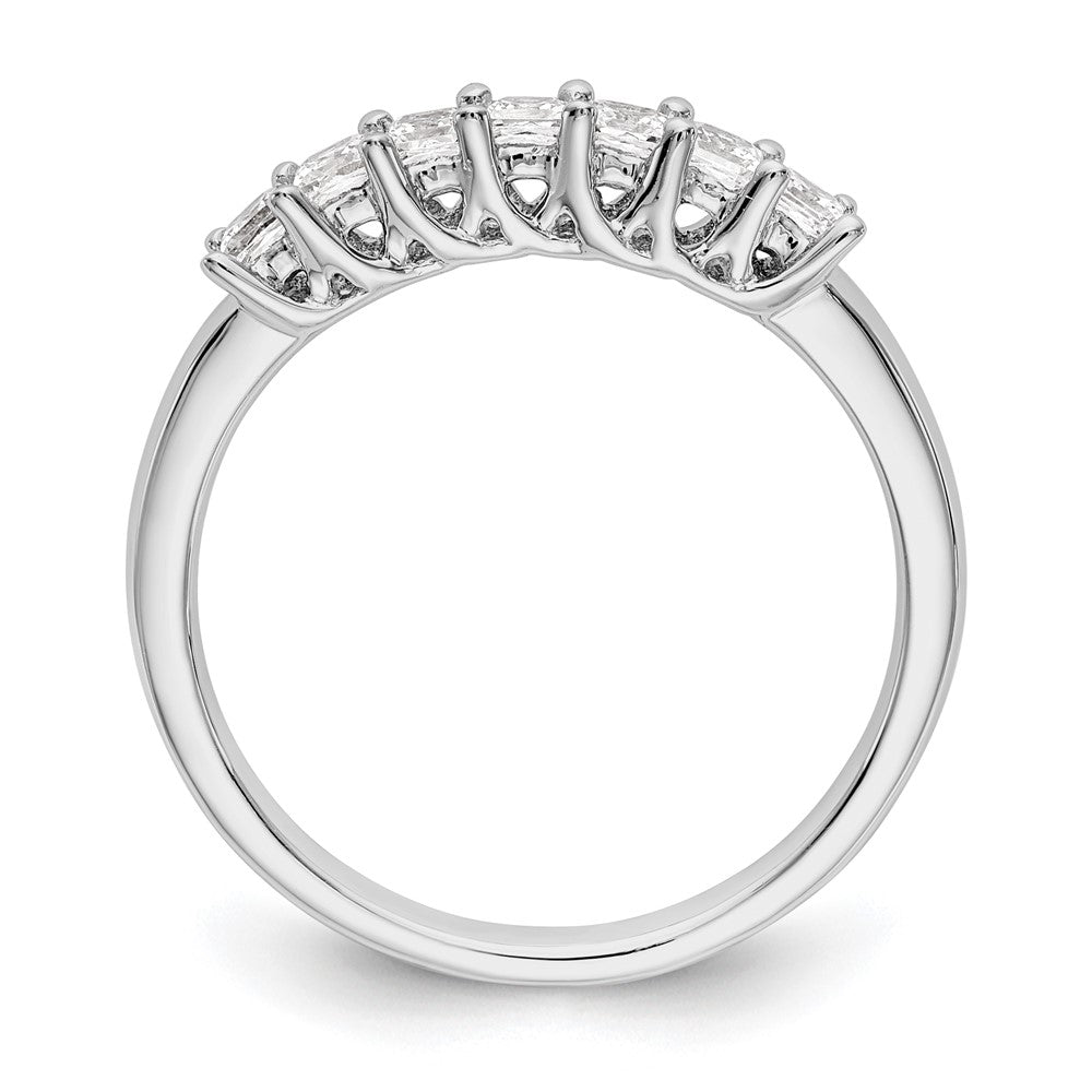 Buy Stylish 14K White Gold 7-Stone Diamond Band - 1/2 Carat Total Weight