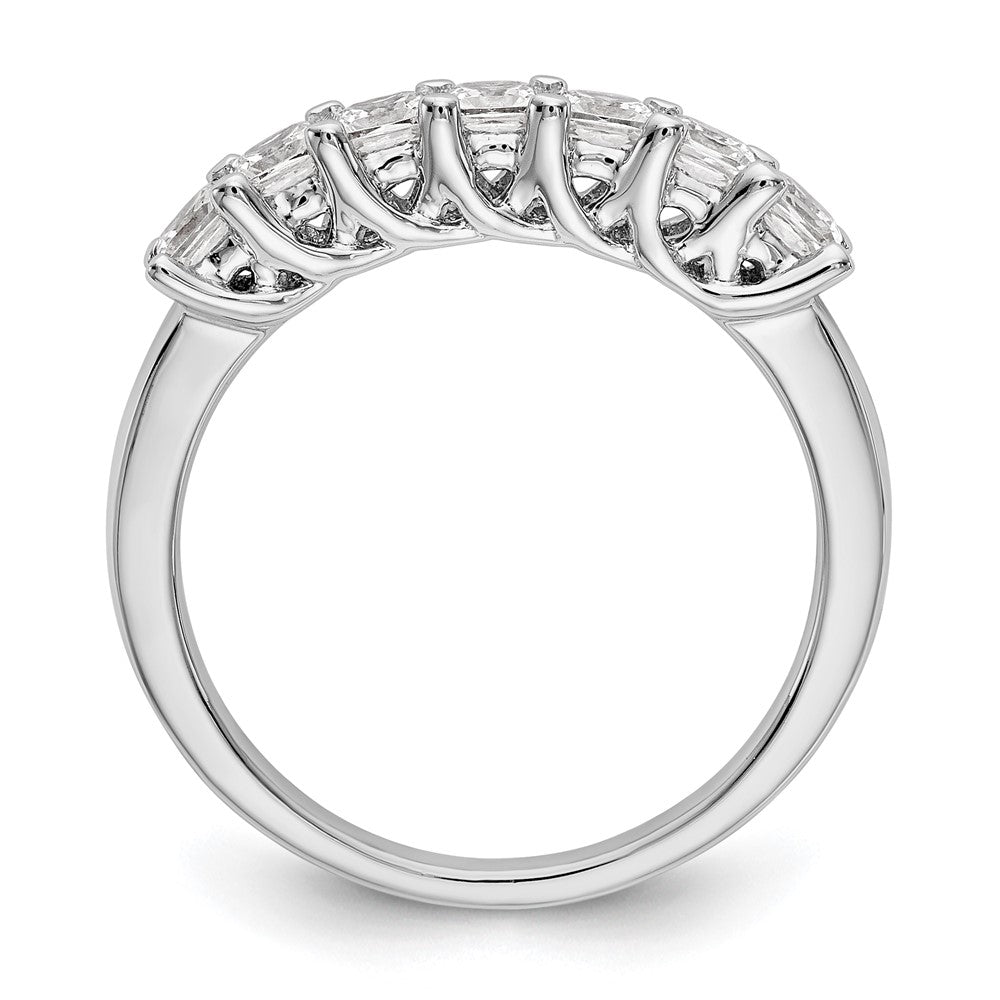 Buy 1 Carat Princess Cut Diamond Band in 14K White Gold - Stylish Value