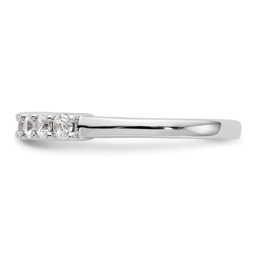 Buy Stylish 14K White Gold 7-Stone Diamond Band - 1/2 Carat Total Weight