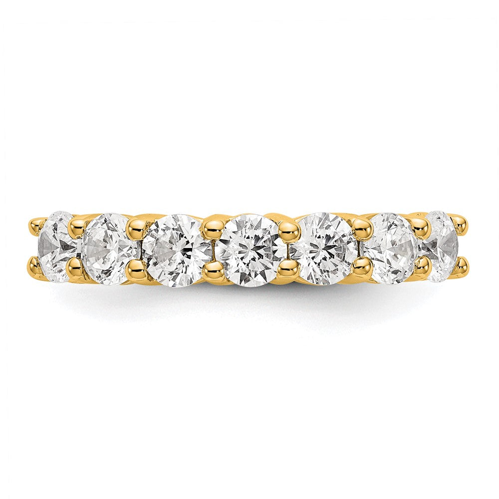 Buy Exclusive 14K Yellow Gold 7-Stone Diamond Band Setting - Stylish Value!