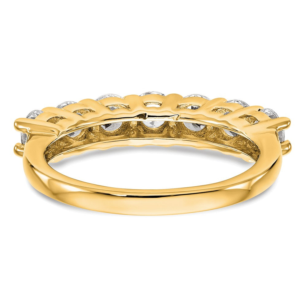 Buy Exclusive 14K Yellow Gold 7-Stone Diamond Band Setting - Stylish Value!