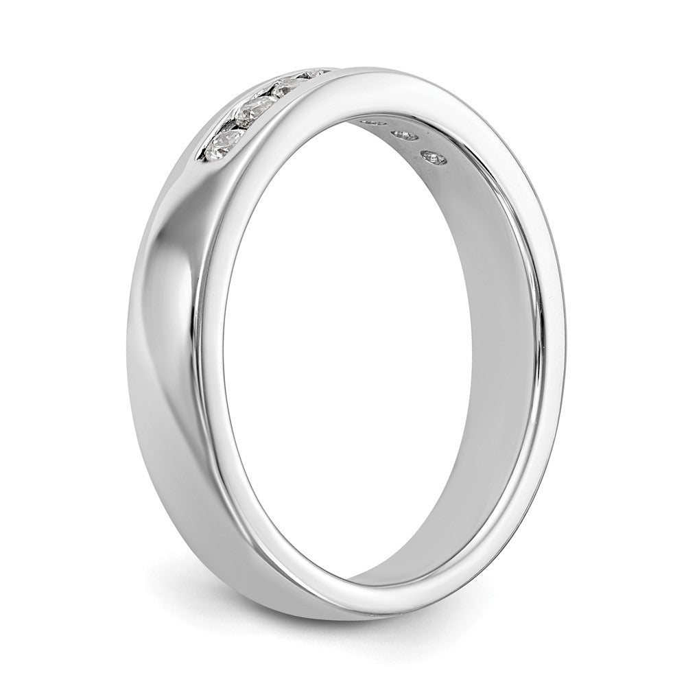 Buy Exclusive Platinum 7-Stone Round Diamond Band - 1/5 Carat Luxury Value