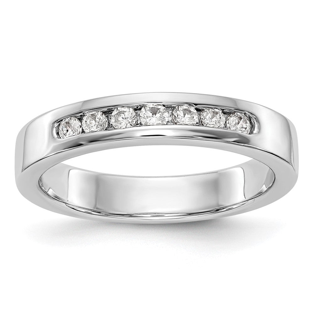 Buy Exclusive Platinum 7-Stone Round Diamond Band - 1/5 Carat Luxury Value