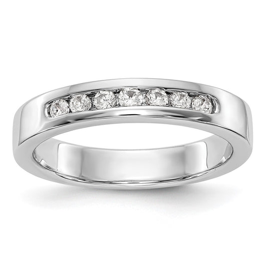 Buy Exclusive Platinum 7-Stone Round Diamond Band - 1/5 Carat Luxury Value