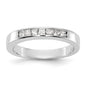 Buy 14K White Gold Channel Band - 7-Stone Setting, Stylish & Affordable!-1