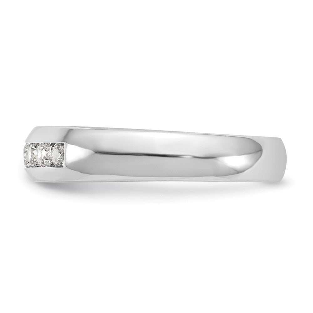 Buy Stylish 14K White Gold 7-Stone Diamond Band - 1/3 Carat Total Weight