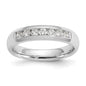 Buy Stylish 14K White Gold 7-Stone Diamond Band - 1/3 Carat Total Weight-1