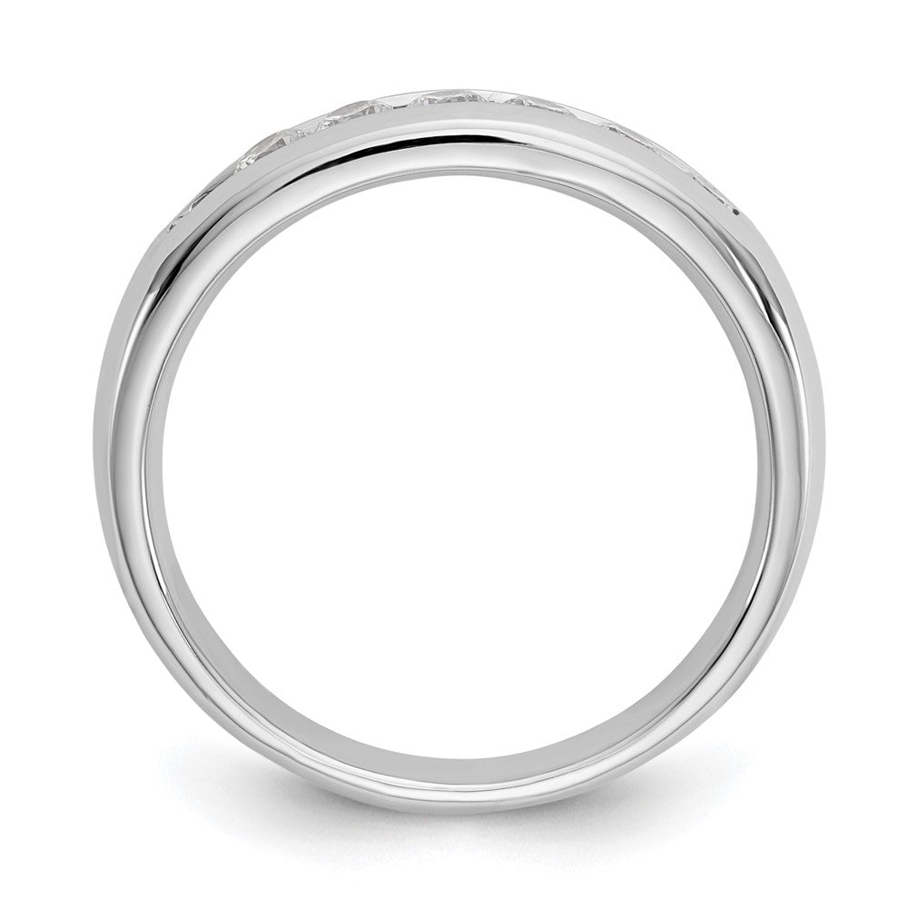 High-Quality 14K White Gold Diamond Band - 1/2 Carat Stylish Value Deal
