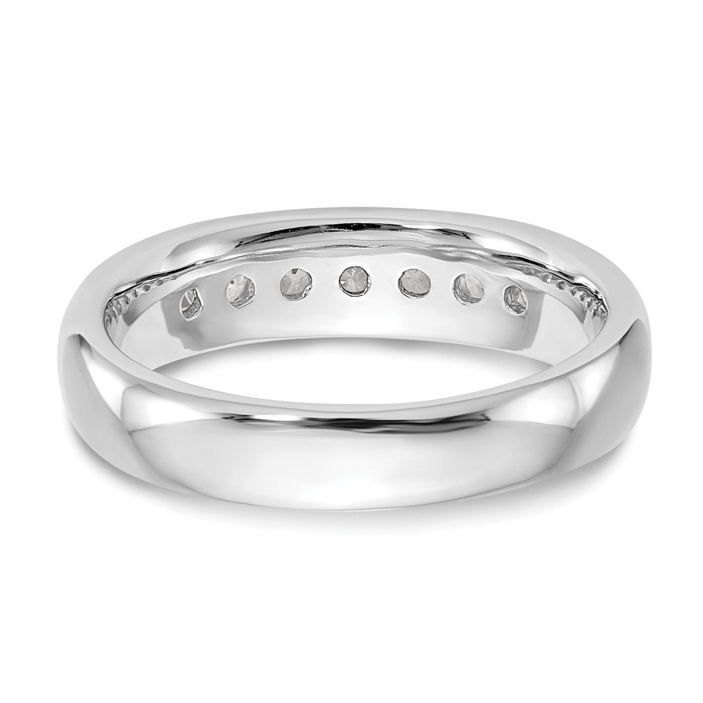 High-Quality 14K White Gold Diamond Band - 1/2 Carat Stylish Value Deal