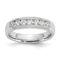 Buy 14K White Gold 7-Stone Diamond Band - 1/2 Carat Luxury Rings-1