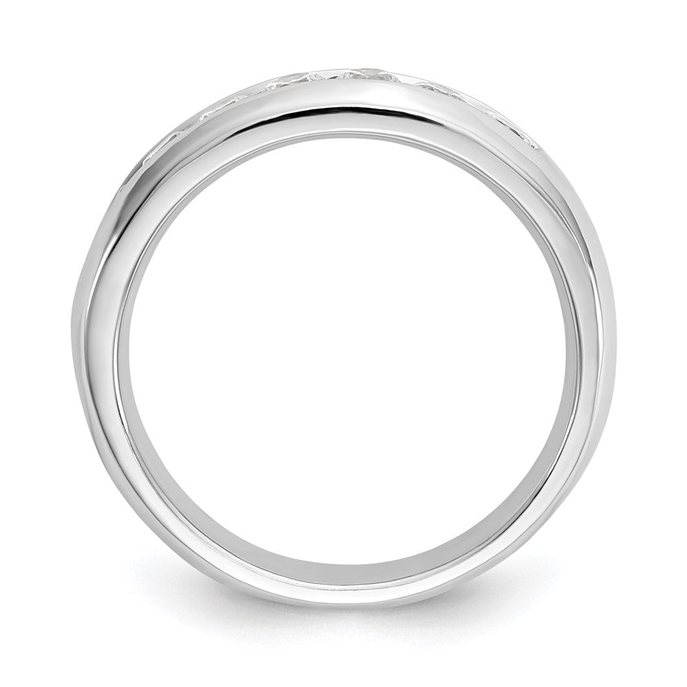 Buy Exclusive 14K White Gold 7-Stone Diamond Band - 5/8 Carat, Stylish Value