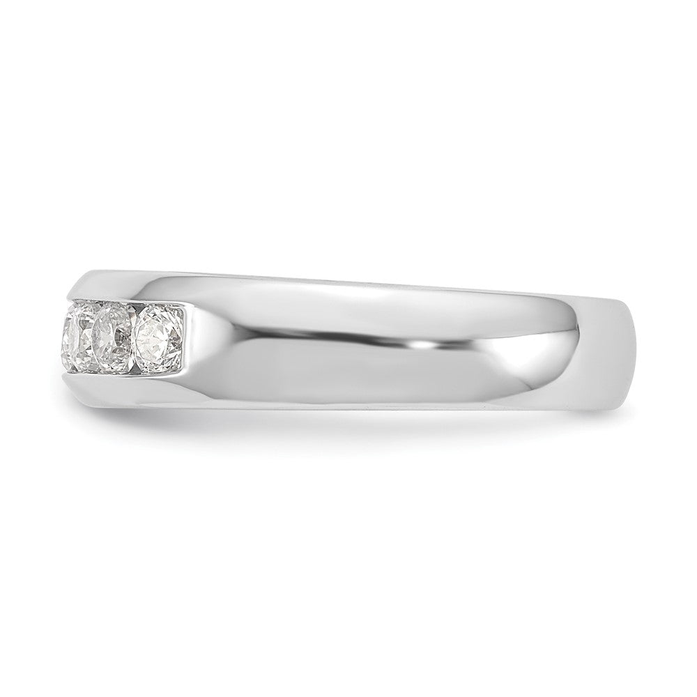 Buy Exclusive 14K White Gold 7-Stone Diamond Band - 5/8 Carat, Stylish Value