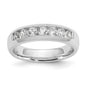 Buy Exclusive 14K White Gold 7-Stone Diamond Band - 5/8 Carat, Stylish Value-1