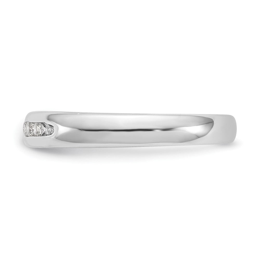Buy Exclusive 14K White Gold 7-Stone Diamond Band | 1/6 Carat Luxury Style