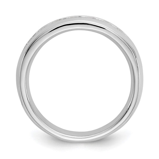 Buy Exclusive 14K White Gold 7-Stone Diamond Band with 1/2 Carat Diamonds