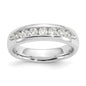 Buy Exclusive 14K White Gold 7-Stone Diamond Band with 1/2 Carat Diamonds-1