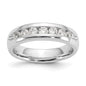 Buy 14K White Gold 7-Stone Diamond Band - Stylish 1/2 Carat Value Jewelry-1
