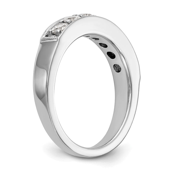 Buy Exclusive 14K White Gold Channel Band for 7 x 2.9mm Stones - Stylish Value!-6