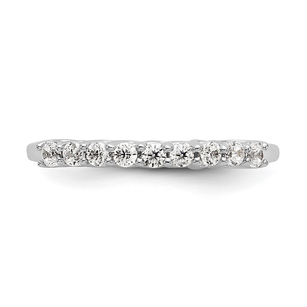 Buy Stylish 14K White Gold Diamond Band Setting for 9 x 2.0mm Stones