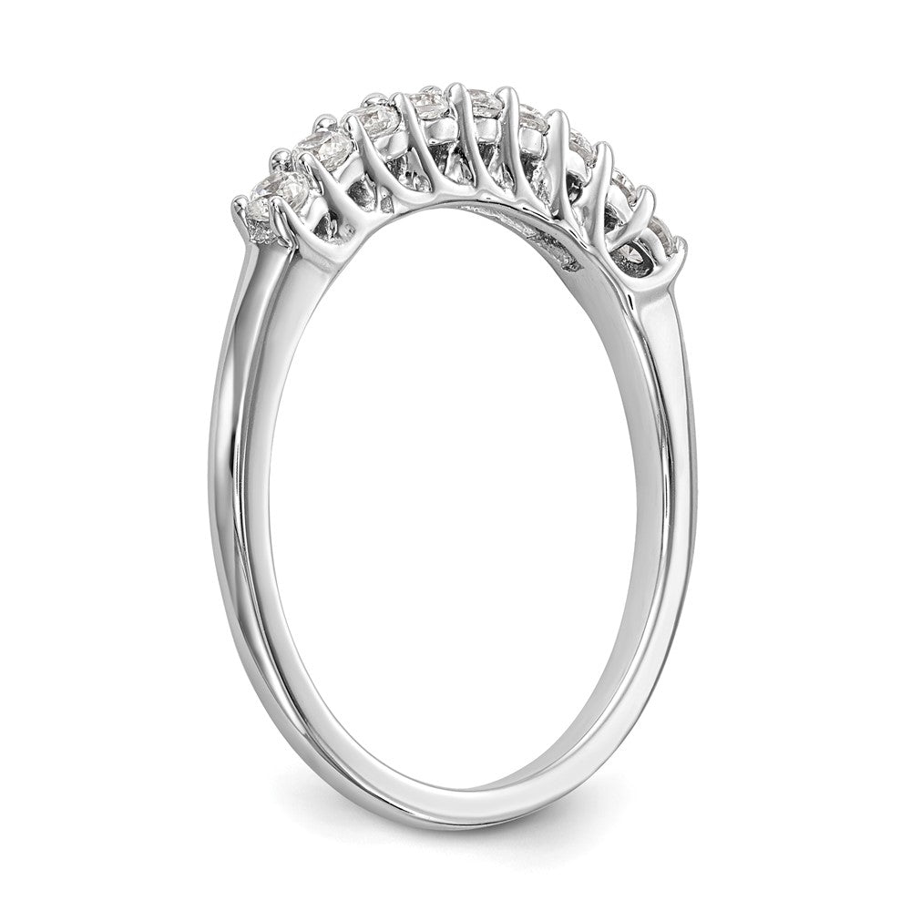 Buy Stylish 14K White Gold Diamond Band Setting for 9 x 2.0mm Stones