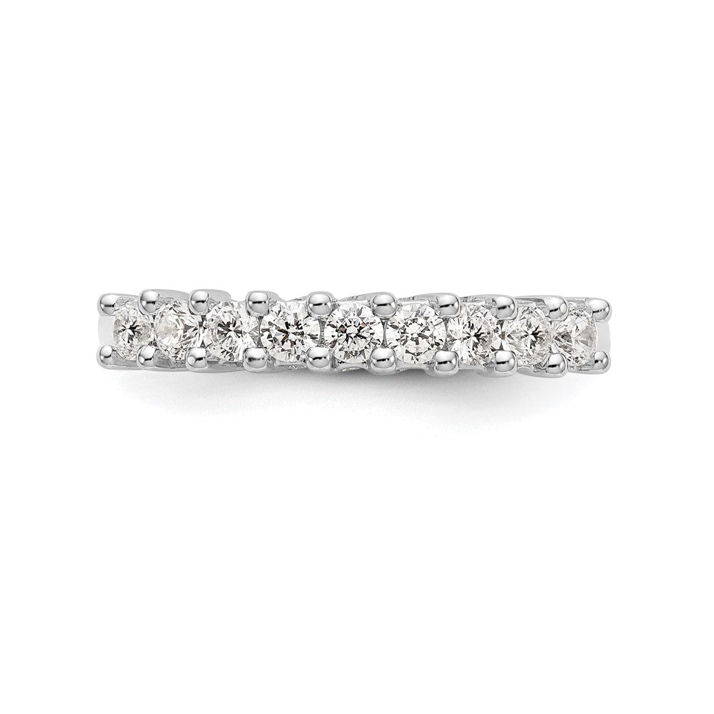 Buy Exclusive 14K White Gold Diamond Band - 1/2 Carat, Stylish 9-Stone Design