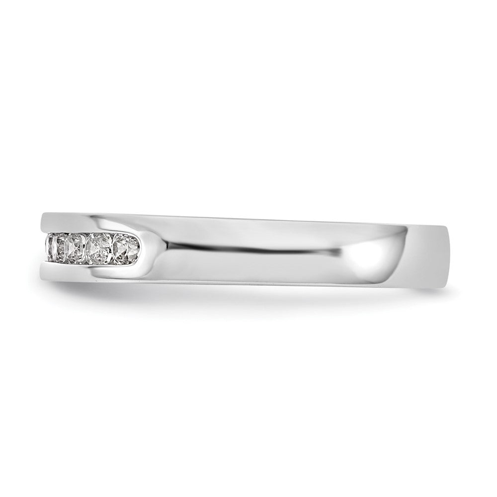 Exclusive Platinum Channel Band Mounting for 9 x 1.9mm Stones - Stylish Value!