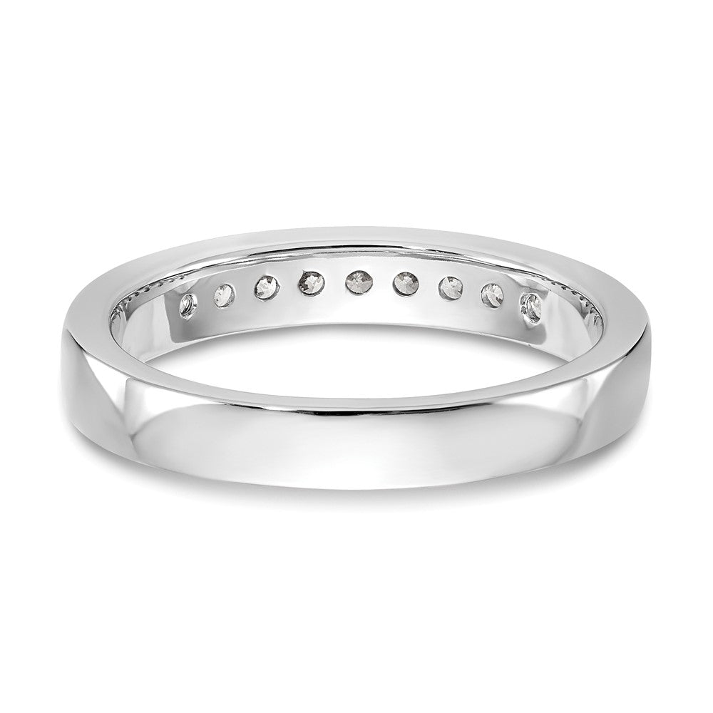 Exclusive Platinum Channel Band Mounting for 9 x 1.9mm Stones - Stylish Value!