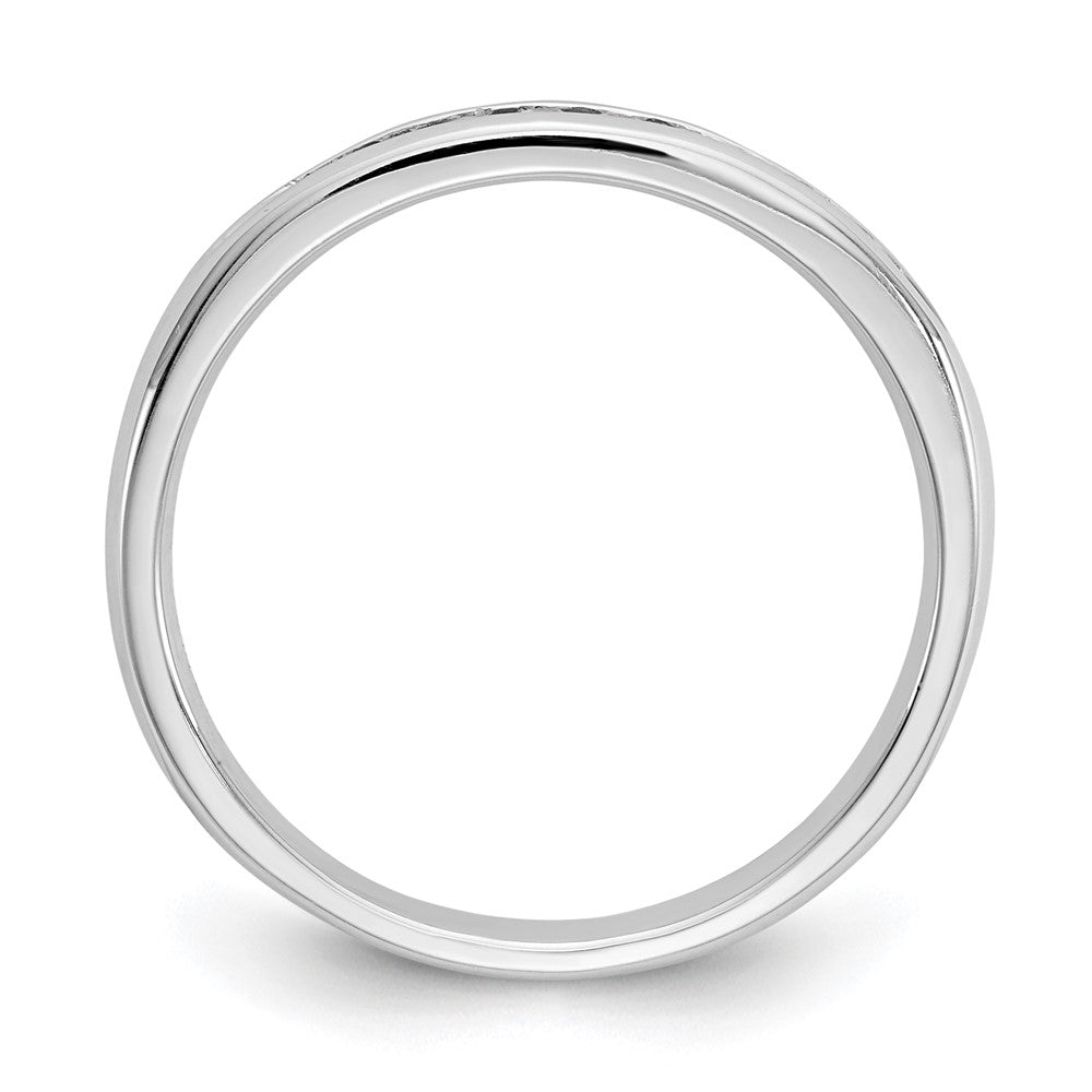 Buy Exclusive 14K White Gold Diamond Band | 9-Stone, 1/8 Carat, Stylish Value