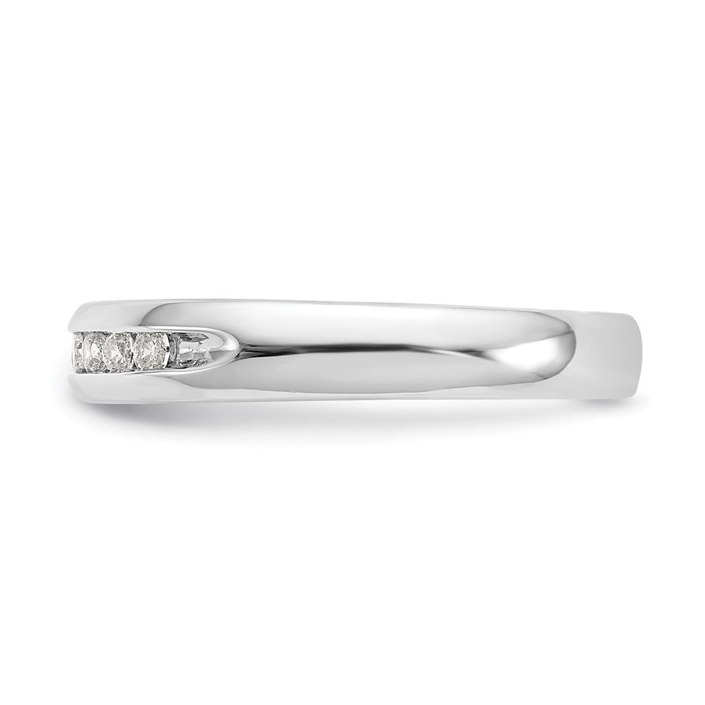 Buy Stylish 14K White Gold 9-Stone Diamond Band - 1/5 Carat Value Deal