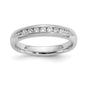 Buy Stylish 14K White Gold 9-Stone Diamond Band - 1/5 Carat Value Deal-1